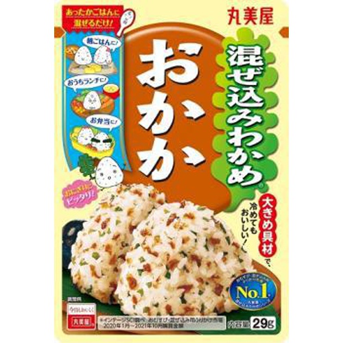 丸美屋 混ぜ込みわかめ おかか２９ｇ □お取り寄せ品 【購入入数１２０個】