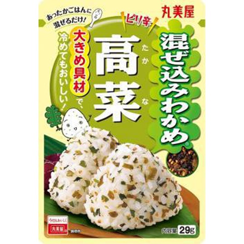 丸美屋 混ぜ込みわかめ 高菜２９ｇ □お取り寄せ品 【購入入数１２０個】