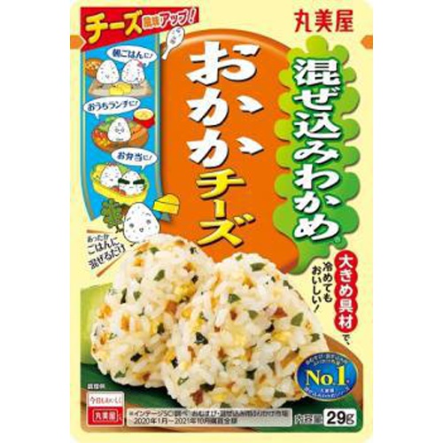 丸美屋 混ぜ込みわかめ おかかチーズ２９ｇ □お取り寄せ品 【購入入数１２０個】