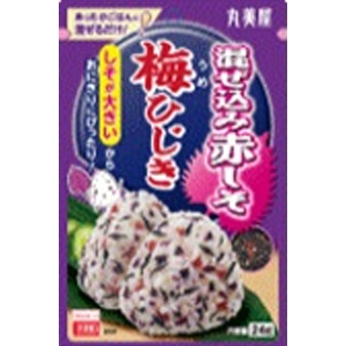 丸美屋 混ぜ込み赤しそ 梅ひじき２４ｇ □お取り寄せ品 【購入入数１２０個】