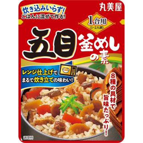 丸美屋 混ぜて作る五目釜めしの素１合用 □お取り寄せ品 【購入入数６０個】