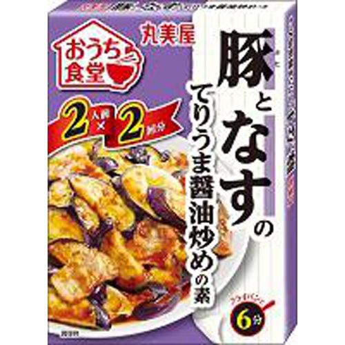 丸美屋 おうち食堂 豚となす１４０ｇ □お取り寄せ品 【購入入数６０個】