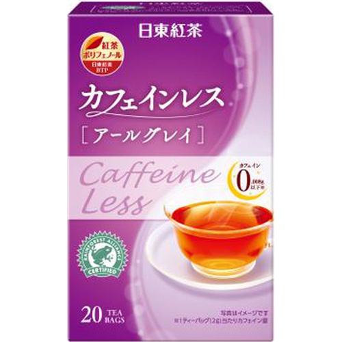 日東 カフェインレスアールグレイ４０ｇ □お取り寄せ品 【購入入数４８個】