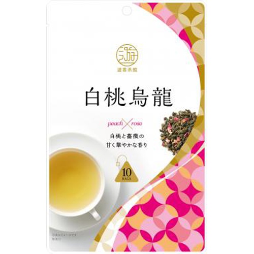 三井 遊香茶館 白桃烏龍１０Ｐ  【購入入数６個】
