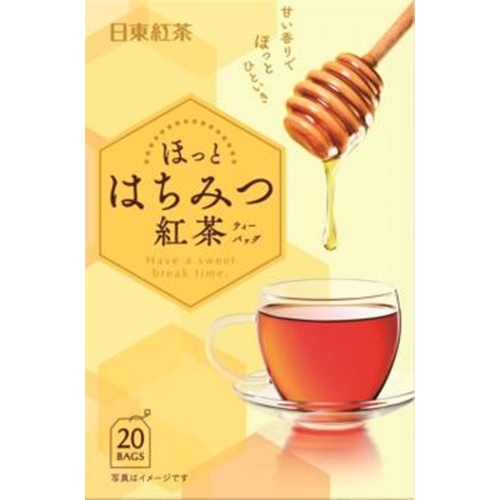 日東紅茶 はちみつ紅茶ティーバッグ ２０Ｐ □お取り寄せ品 【購入入数４８個】