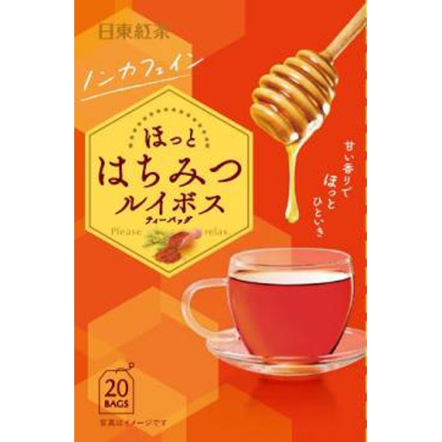 日東紅茶 はちみつルイボスティーバッグ２０Ｐ □お取り寄せ品 【購入入数４８個】