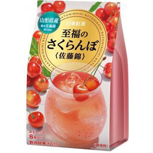 日東紅茶 至福のさくらんぼ ８Ｐ  【購入入数６個】