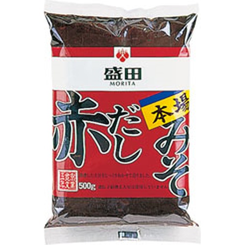 盛田 本場赤だしみそ ５００ｇ △ 【購入入数１０個】