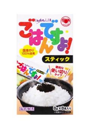 桃屋 ごはんですよスティック箱入り ８ｇ×８本 □お取り寄せ品 【購入入数６０個】