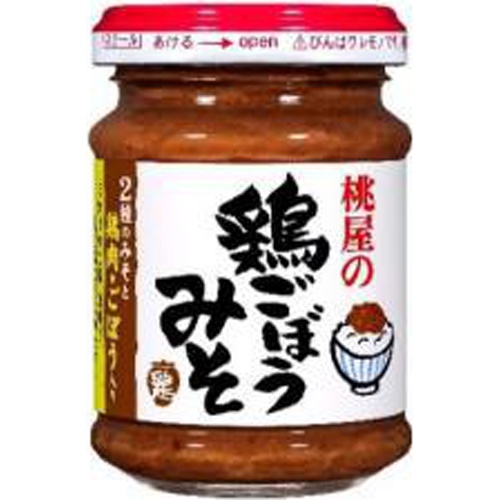 桃屋 鶏ごぼうみそ １００ｇ □お取り寄せ品 【購入入数４８個】