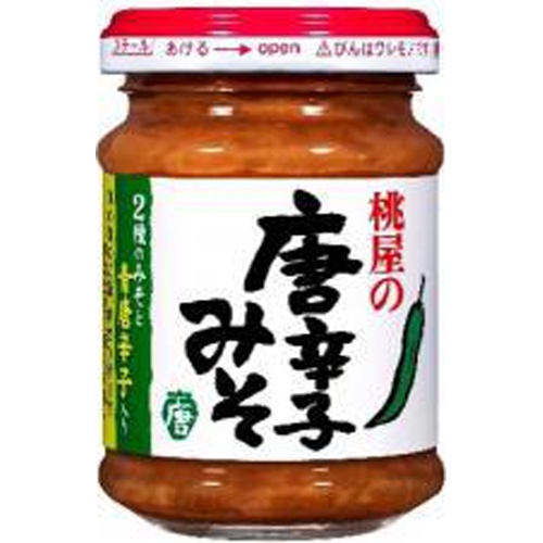 桃屋 唐辛子みそ １００ｇ □お取り寄せ品 【購入入数４８個】