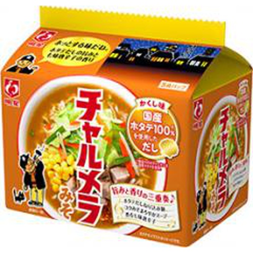 明星（袋５食）チャルメラ みそ 【今月の特売 麺類】 【購入入数６個】