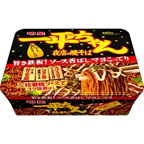 明星 一平ちゃん 夜店の焼そば 【今月の特売 麺類】 【購入入数１２個】