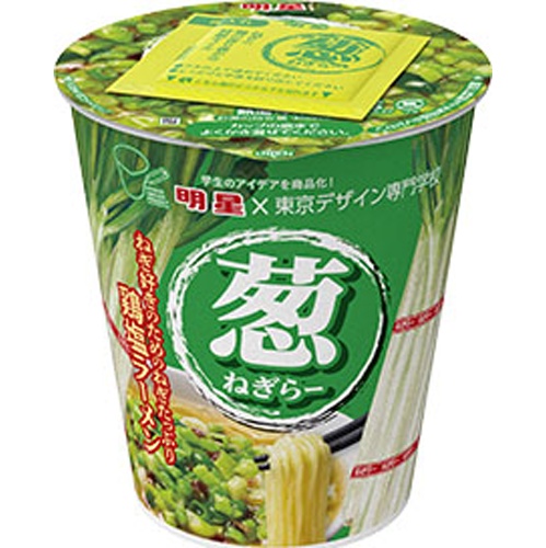 明星 ＴＤコラボ ねぎらー 鶏塩ラーメン 【新商品 4/21 発売】 □お取り寄せ品 【購入入数１２個】