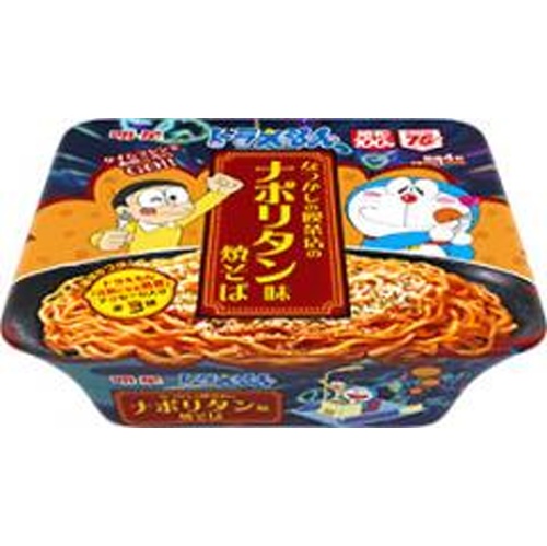 明星 ドラえもん なつかしのナポリタン味焼そば 【新商品 6/16 発売】 △ 【購入入数１２個】