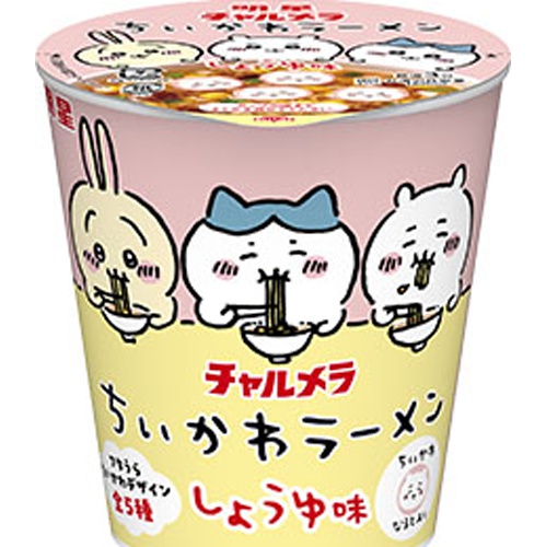 明星 チャルメラちいかわラーメンしょうゆ味 △ 【購入入数３０個】