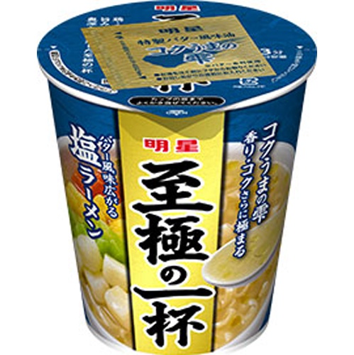 明星 至極の一杯 塩ラーメン □お取り寄せ品 【購入入数１２個】