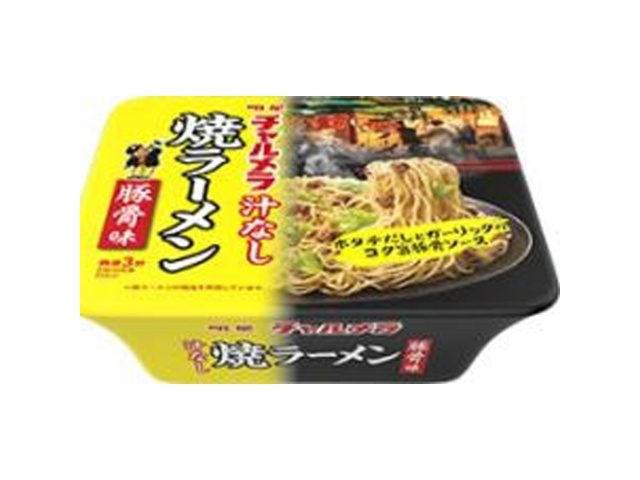 明星 チャルメラ 汁なし豚骨焼ラーメン 【新商品 11/17 発売】 【今月の特売 麺類】 【購入入数１２個】