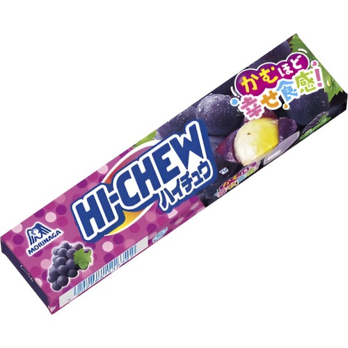 森永 ハイチュウグレープ １２粒 【数量限定】 【今月の特売 菓子】 △ 【購入入数１２個】