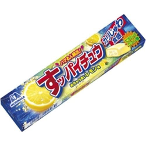 森永 すッパイチュウ すっぱいレモン味１２粒  【購入入数１２個】