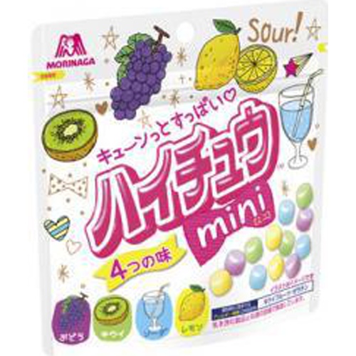 森永 ハイチュウミニ パウチ６０ｇ 【今月の特売 菓子】 △ 【購入入数８個】