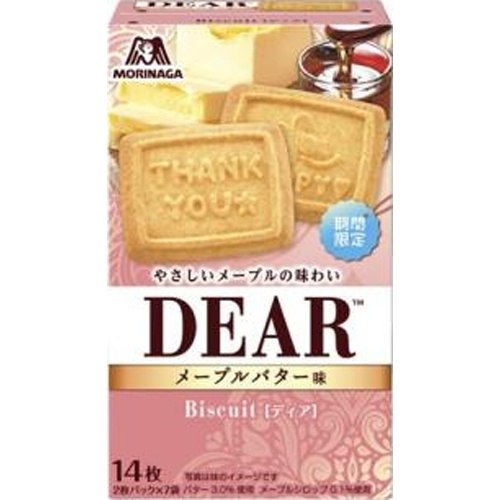 森永 ディア メープルバター味１４枚 【新商品 4/8 発売】  【購入入数５個】