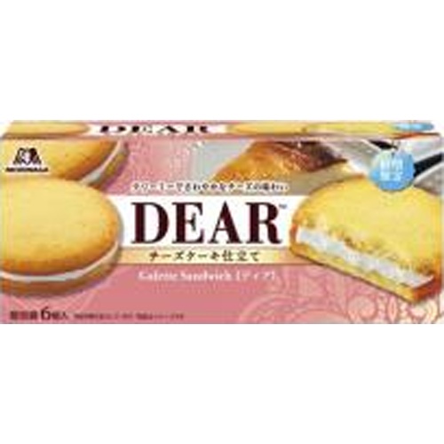 森永 ディアガレットサンド チーズケーキ仕立て６個 【新商品 4/8 発売】 △ 【購入入数６個】