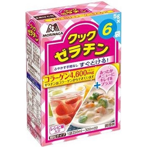 森永 クックゼラチン ３０ｇ（５ｇ×６袋） □お取り寄せ品 【購入入数１４４個】