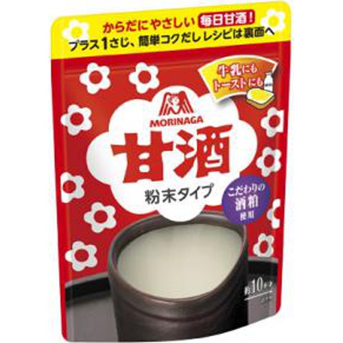 森永 甘酒 粉末タイプ１００ｇ  【購入入数８個】
