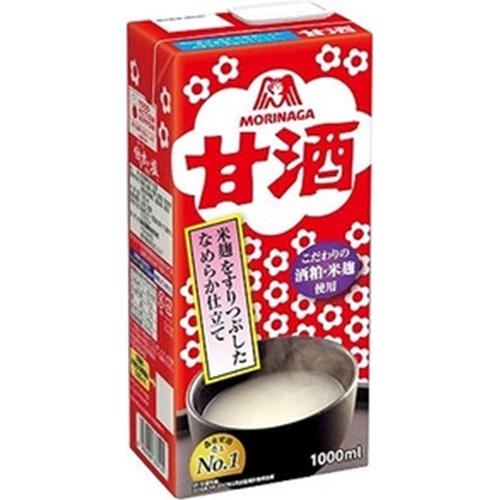 森永 甘酒 １０００ｍｌ △ 【購入入数６個】