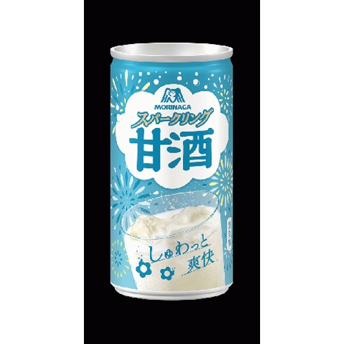 森永 スパークリング甘酒 缶１９０ｍｌ 【今月の特売 飲料水】 △ 【購入入数３０個】