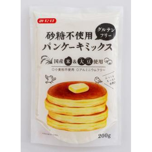 みたけ 砂糖不使用パンケーキミックス ２００ｇ □お取り寄せ品 【購入入数１２個】