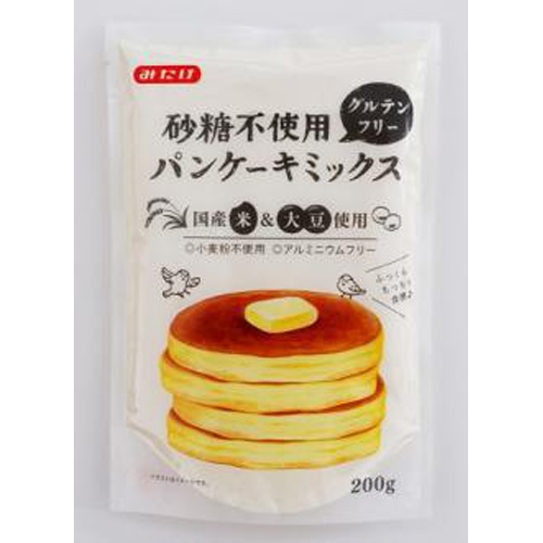 みたけ 砂糖不使用パンケーキミックス ２００ｇ □お取り寄せ品 【購入入数１２個】