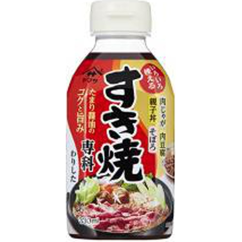 ヤマサ すき焼専科 ３３０ｍｌ 【今月の特売 調味料】 □お取り寄せ品 【購入入数２４個】