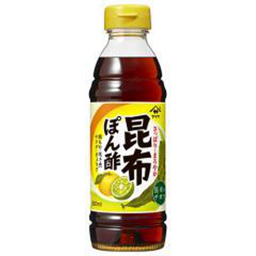 ヤマサ 昆布ぽん酢 ３６０ｍｌ 【今月の特売 調味料】 △ 【購入入数６個】