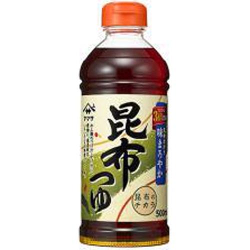 ヤマサ 昆布つゆ ５００ｍｌ 【今月の特売 調味料】 △ 【購入入数６個】