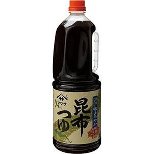 ヤマサ 昆布つゆ １．８Ｌ □お取り寄せ品 【購入入数６個】