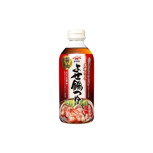 ＄ヤマサ昆布だしのよせ鍋つゆ醤油仕立て５００ｍｌ □お取り寄せ品 【購入入数１２個】