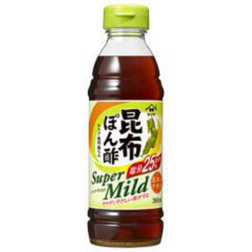 ヤマサ 昆布ぽん酢スーパーマイルド ３６０ｍｌ 【今月の特売 調味料】 【購入入数６個】