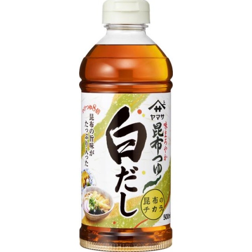 ヤマサ 昆布だし白だし １Ｌ 【新商品 5/21 発売】 □お取り寄せ品 【購入入数６個】