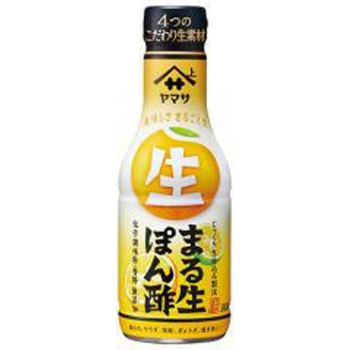 ヤマサ まる生ぽん酢 ３６０ｍｌ △ 【購入入数１２個】