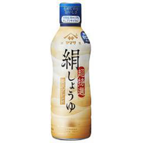 ヤマサ 絹しょうゆ ４５０ｍｌ △ 【購入入数１２個】