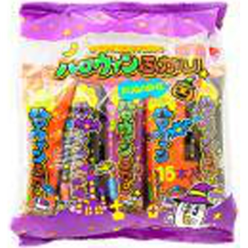 やおきん ハッピーハロウィンふ菓子 １５本 【受注締 5/29 最短納品 8/20】 □お取り寄せ品 【購入入数１０個】（入荷までお時間がかかります）