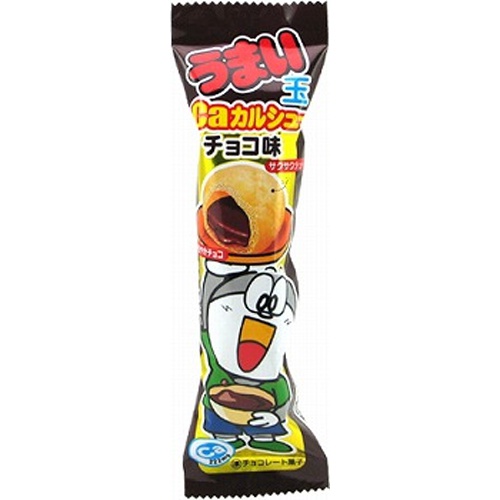 やおきん うまい玉 チョコカルシュー１４ｇ □お取り寄せ品 【購入入数２０個】（入荷までお時間がかかります）