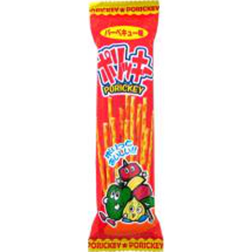 やおきん ポリッキー バーベキュー味１６ｇ □お取り寄せ品 【購入入数２４個】（入荷までお時間がかかります）