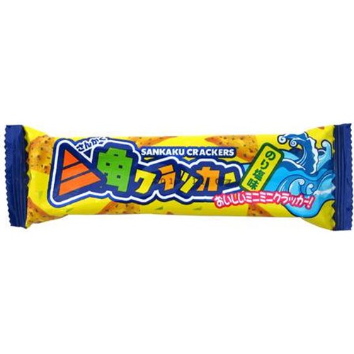 やおきん 三角クラッカー のり塩味 □お取り寄せ品 【購入入数２４個】［入荷までお時間がかかります］