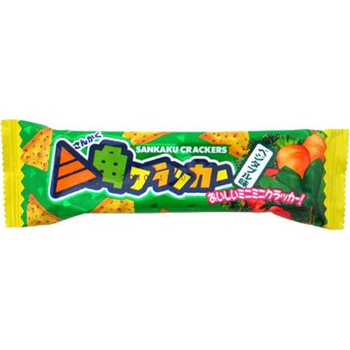やおきん 三角クラッカー ベジタブル味 □お取り寄せ品 【購入入数２４個】（入荷までお時間がかかります）