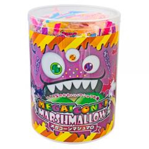 やおきん ハロウイン メガコーンマシュマロ２００ｇ 【受注締 5/29 最短納品 8/20】 □お取り寄せ品 【購入入数６個】（入荷までお時間がかかります）