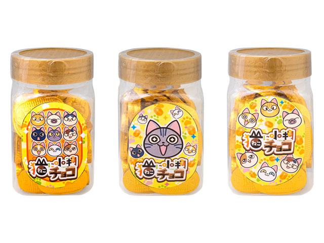 やおきん 猫に小判チョコ ４０個  【購入入数１個】