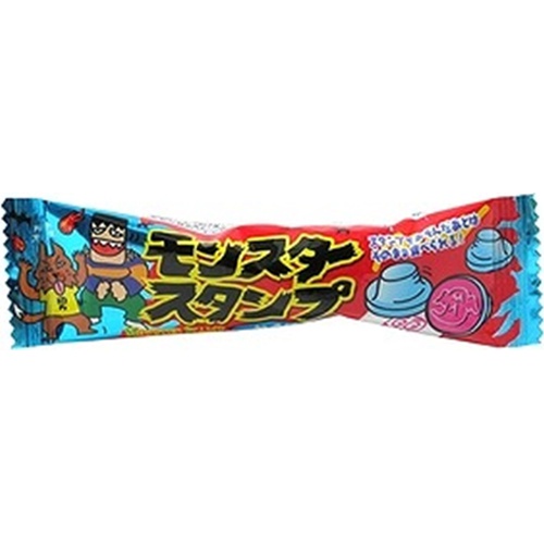 やおきん モンスタースタンプ サイダー □お取り寄せ品 【購入入数５０個】（入荷までお時間がかかります）